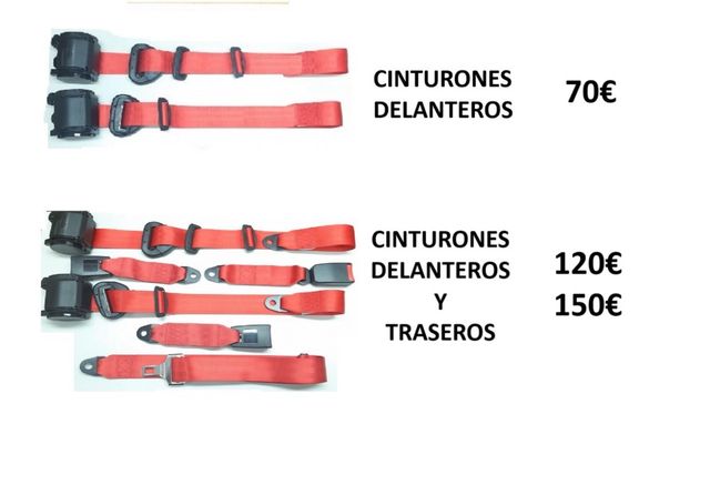 Cinturones de seguridad personalizados