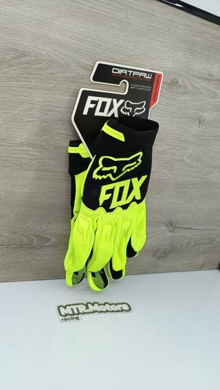 ✔️Guantes Fox Dirtpaw Fluor Tallas: S/M/L/XL/XXL