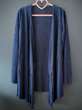 Cardigan flecos antelina