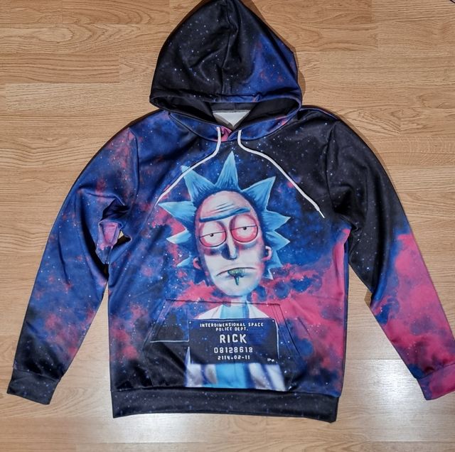 Sudadera con capucha Rick y Morty