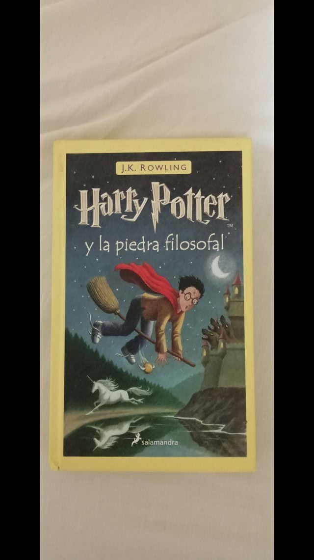 Libro Harry Potter y la piedra filosofal