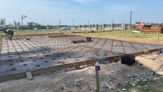 Construccion de losas de fundacion armadas