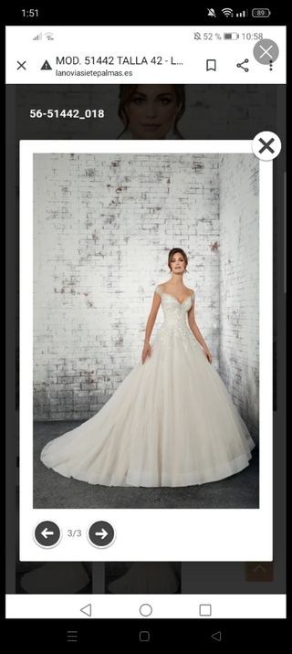 Vestido novia 