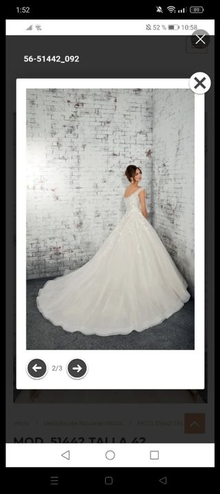 Vestido novia 