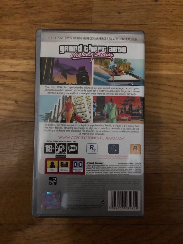 Juego psp Grand theft auto