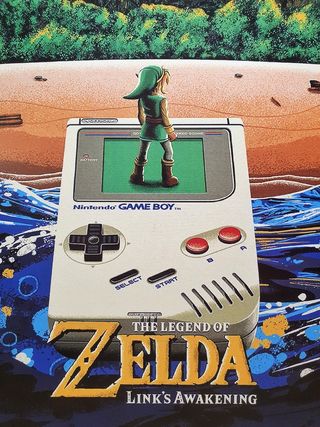 Zelda Link's Awakening Poster A3