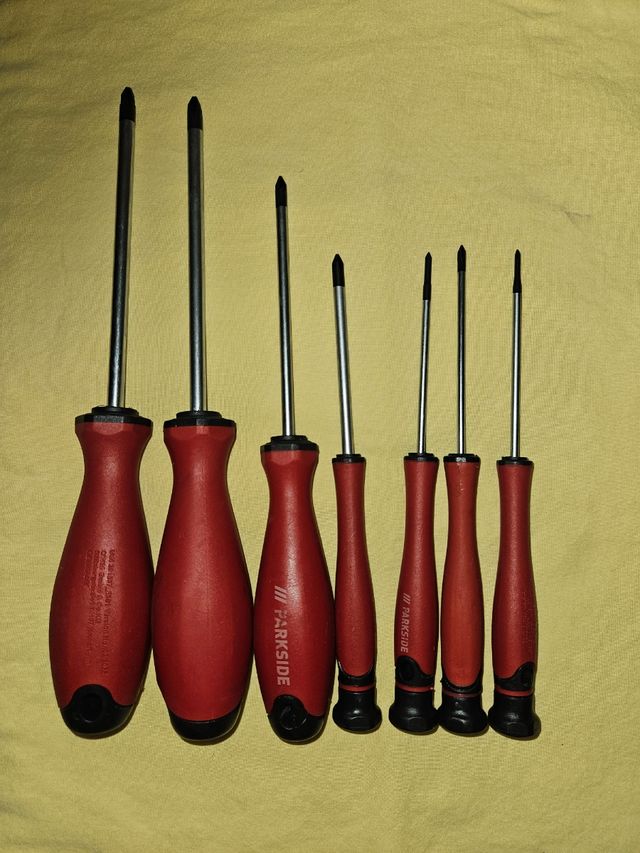 Juego destornilladores parkside 5