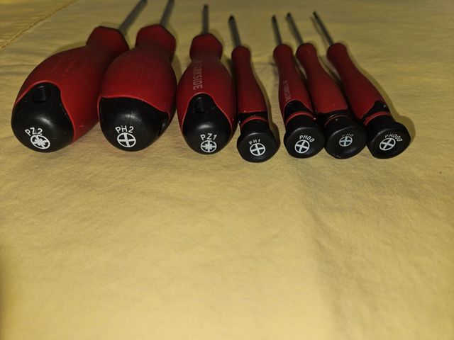 Juego destornilladores parkside 5