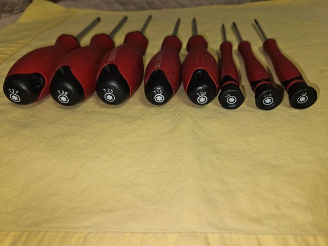 Juego destornilladores parkside 5