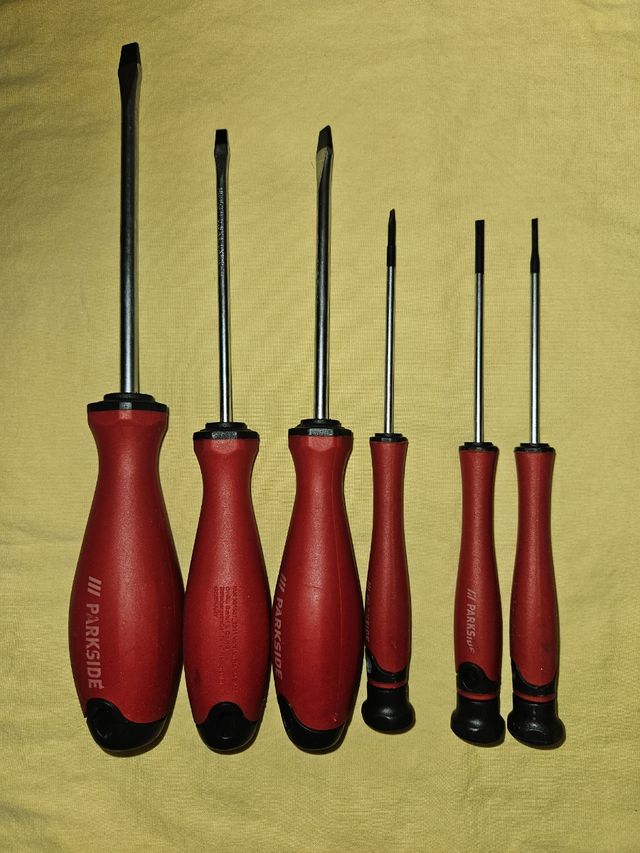 Juego destornilladores parkside 5