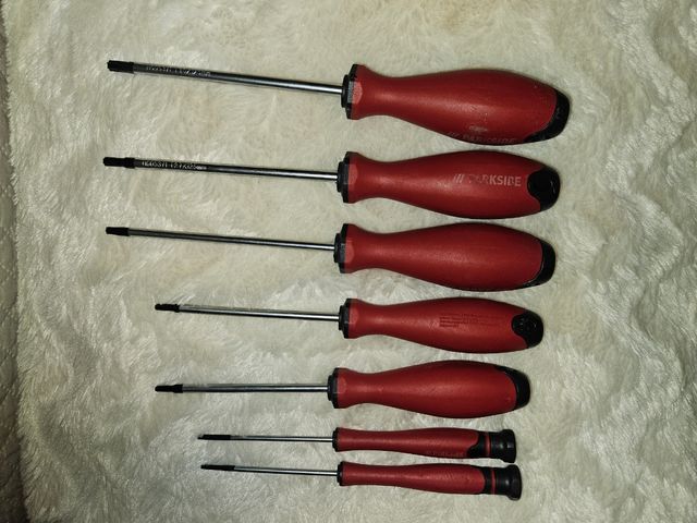 Set destornilladores parkside 6