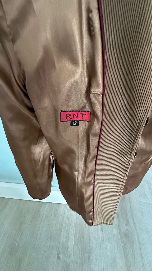 Blazer marrón de pana mujer “RNT”