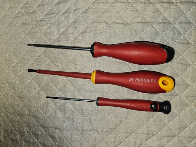 Set destornilladores parkside 8