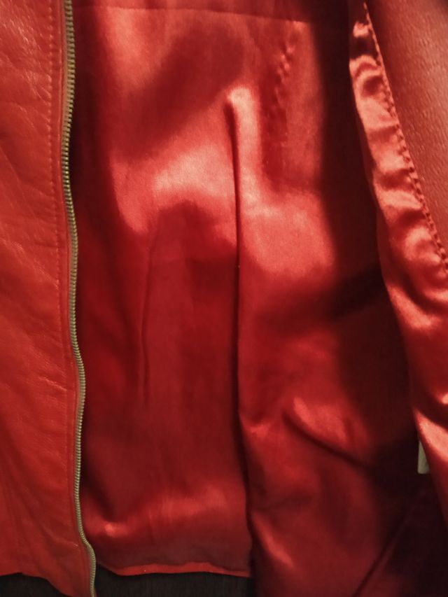 Cazadora mujer piel 100% F&Co