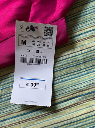 Abito corto Zara, tg. M