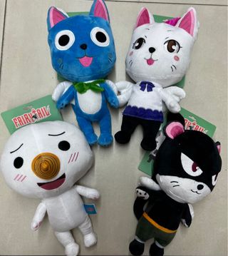 peluche anime fairy tail plush