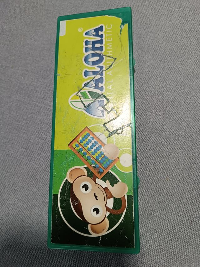 Mochila y ábacos Aloha