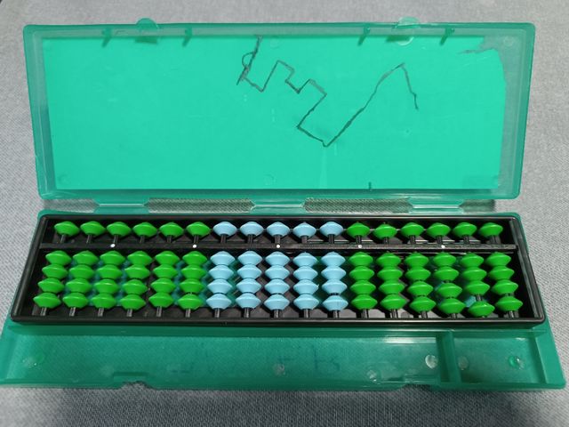 Mochila y ábacos Aloha