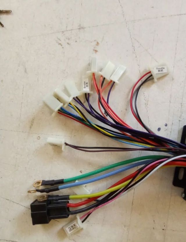 Controlador centralita 48v brushless 