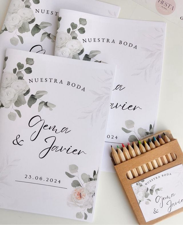 Detalles de boda niños