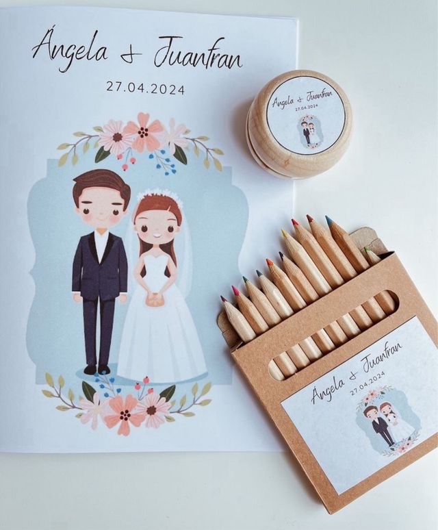Detalles de boda niños