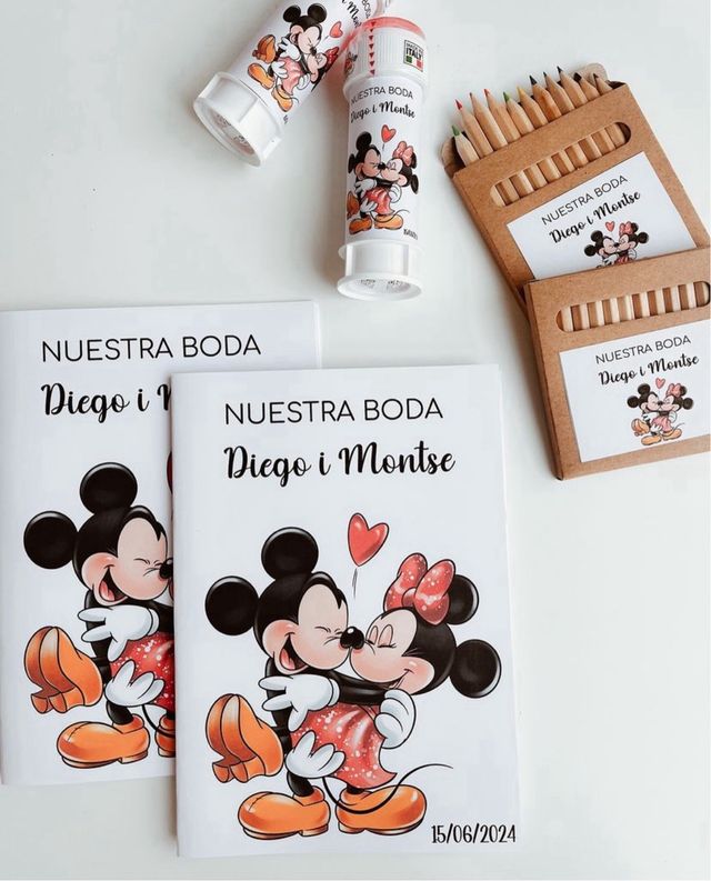 Detalles de boda niños