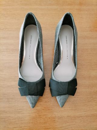 Zapatos tacón bajo 