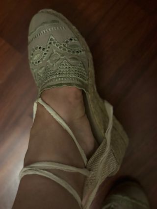 Scarpe in stoffa