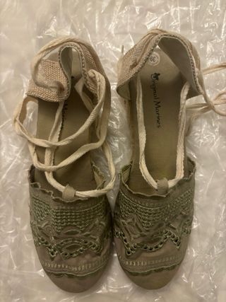Scarpe in stoffa