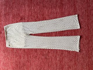 Pantalón encaje Mango