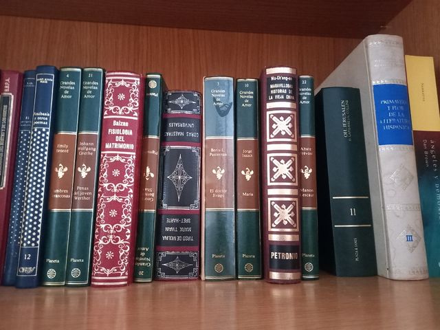 Colección libros clásicos con tapas dura