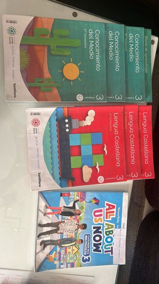 Libros de texto 3 primaria