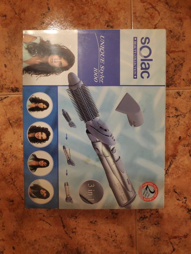 Secador de pelo-rizador Solac Unique