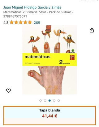 Libros matematicas de 2º primaria 