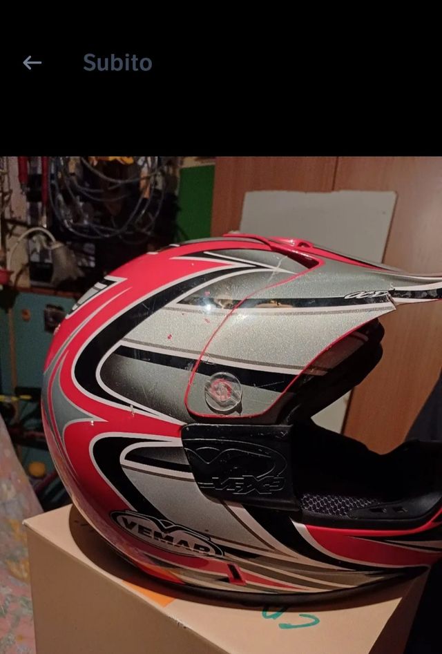 casco moto Vemar taglia 54
