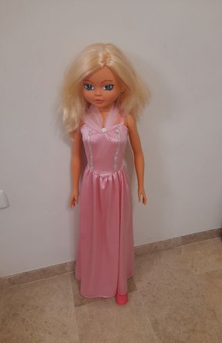 Muñeca princesa rosa 105 cm