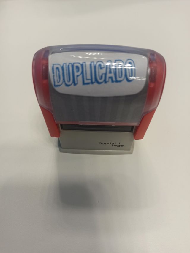 Sello oficina DUPLICADO.