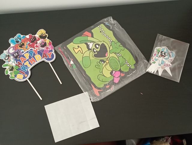 Smiling critters decoración cumpleaños 