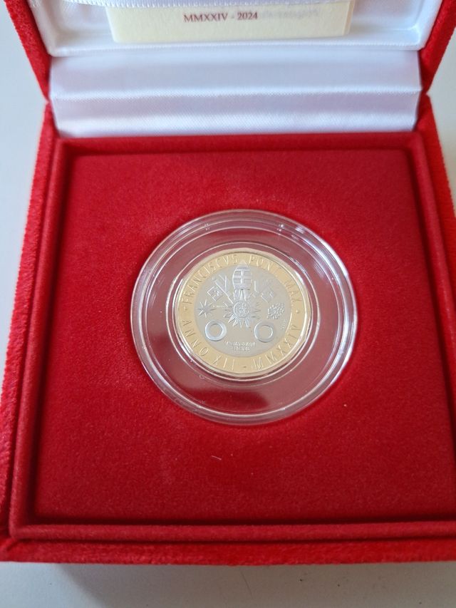Vaticano: 5 Euro Bimetallica 2024