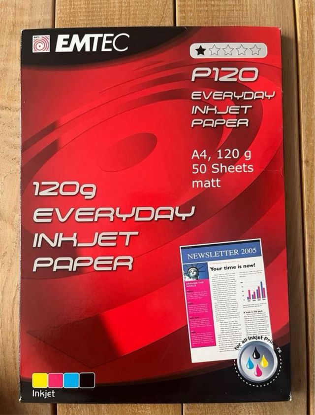 Papel fotográfico (descuento según compra)