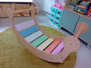 Balancín infantil de madera (montessori)