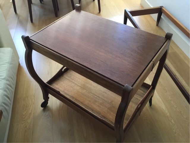 Camarera. Plegable. Roble. Inglesa. Art decó