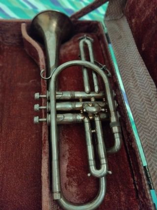 Trompeta Corneta king  master, epoca del jazz USA 