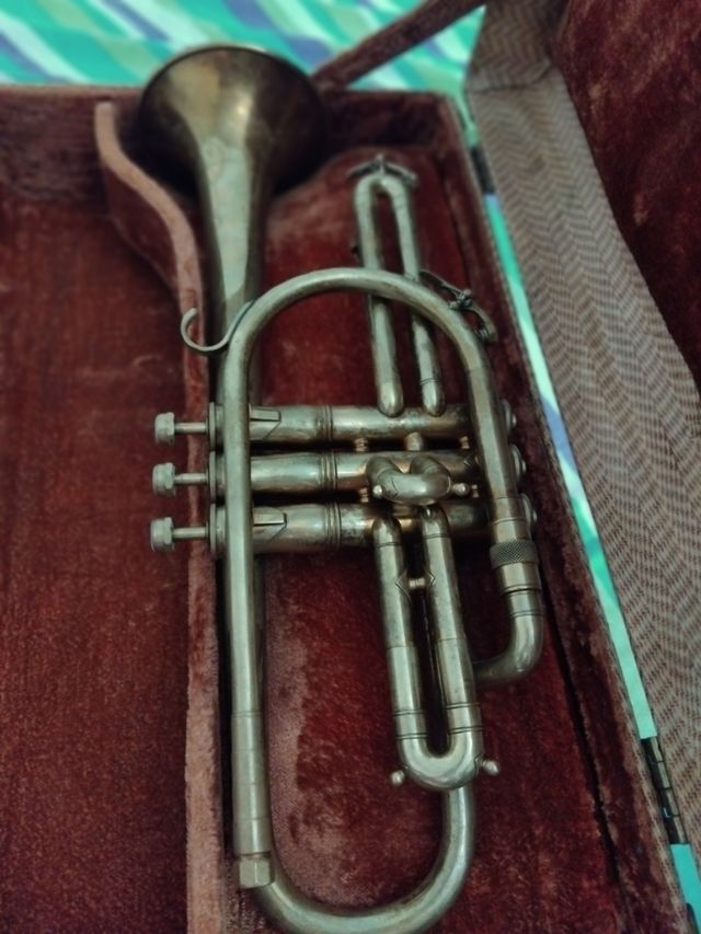 Trompeta Corneta king  master, epoca del jazz USA
