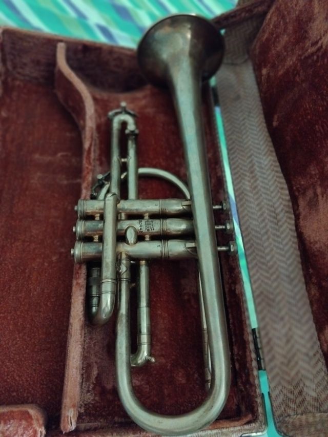 Trompeta Corneta king  master, epoca del jazz USA