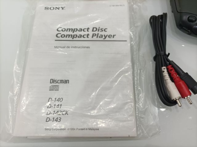 DISCMAN SONY D-143
