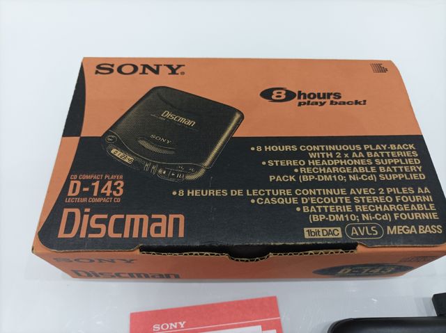 DISCMAN SONY D-143