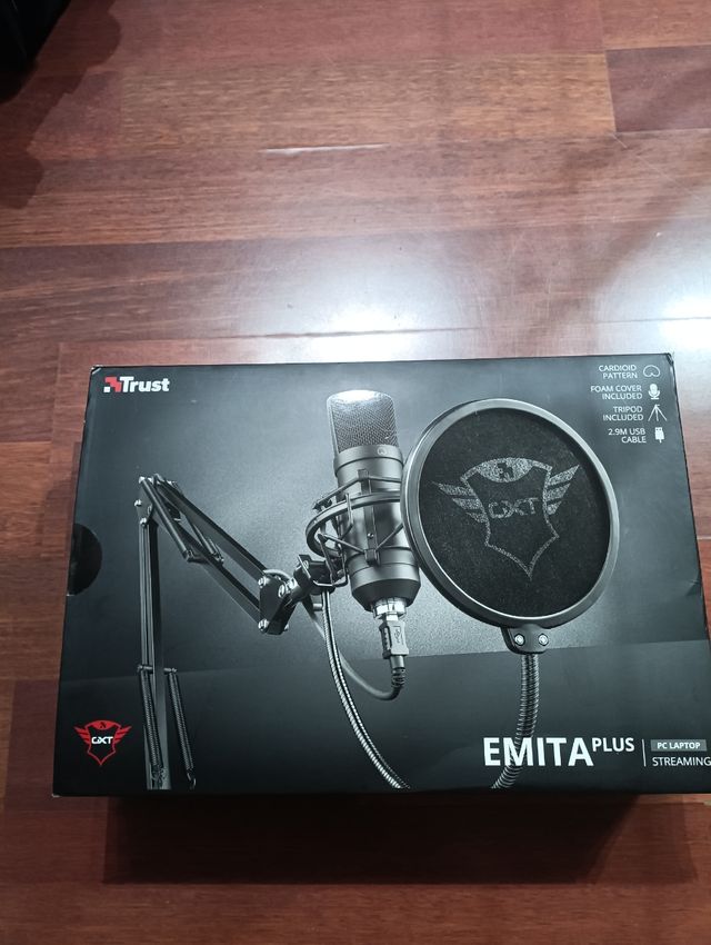 Microfono da streaming Trust Emita Plus