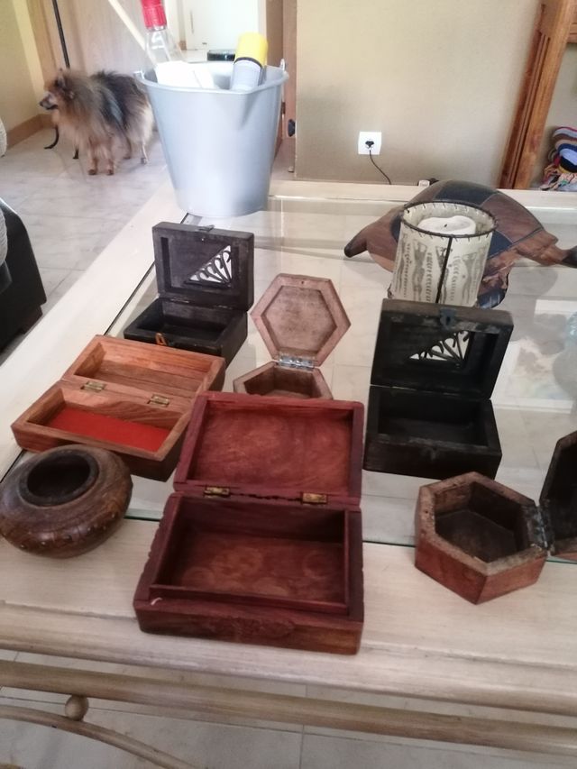 CAJITAS DE MADERA