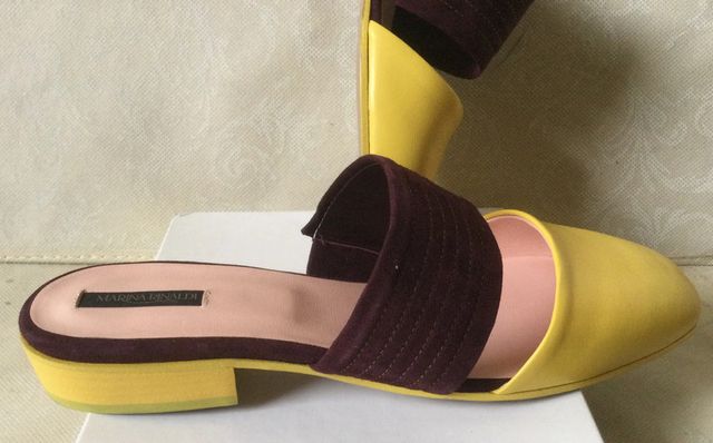 Sandali MARINA RINALDI Donna, giallo, IT 40 UK 7